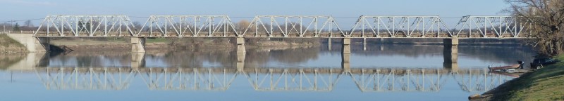 Cayuga Bridge Over Grand River Ontario