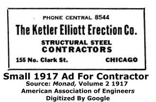 Ketler Elliott Erection Company Advertisement
