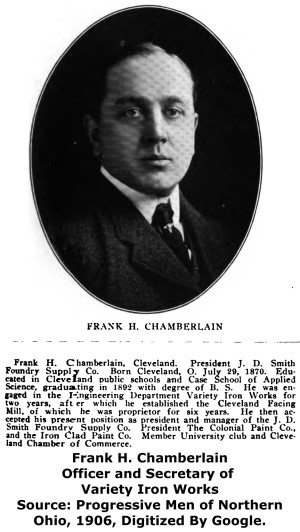 Frank H. Chamberlain Variety Bridge and Iron Works