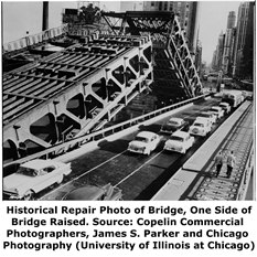 Michigan Avenue Bridge Construction