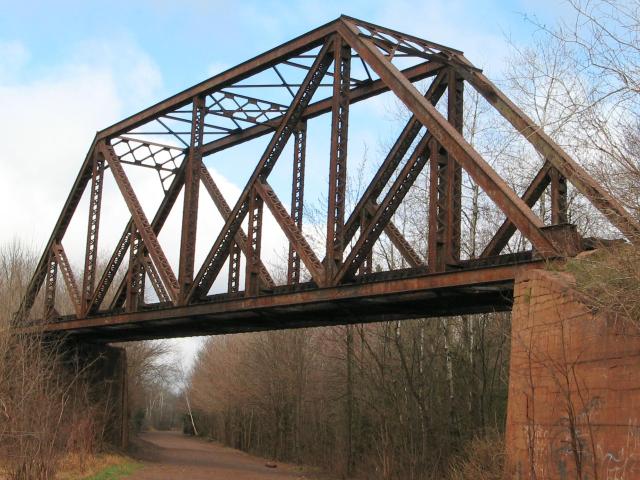 Hurley Railroad Overpass West
