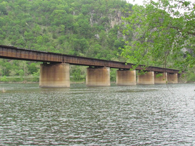 Harpers Ferry Plate Girder Railroad Bridge